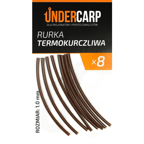 UnderCarp Rurka termokurczliwa brązowa 1,0 mm