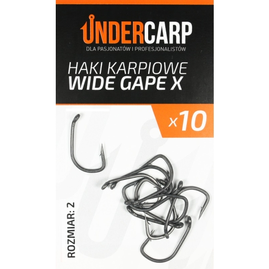 UnderCarp WIDE GAPE X - SIZE 6 / 10szt.