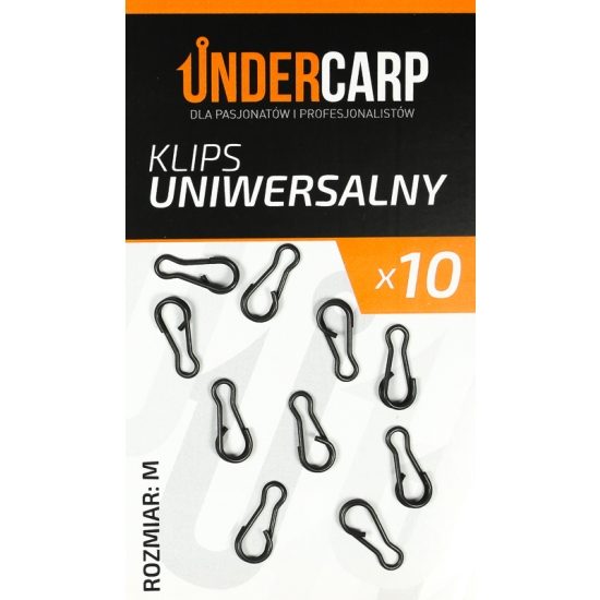 UnderCarp Klips uniwersalny M / 10szt.