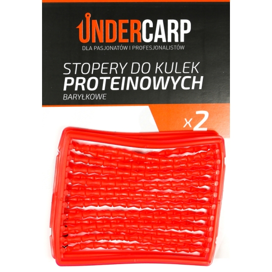 UnderCarp UC Stopery baryłkowe – czerwone