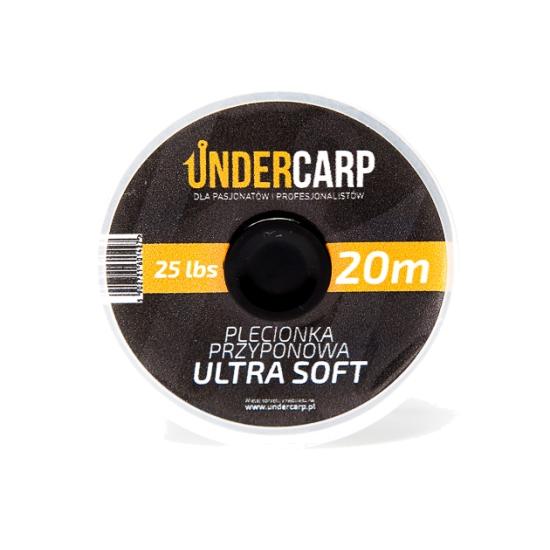 UnderCarp ULTRA SOFT 20 m/25 lbs  - brązowa