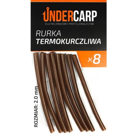 UnderCarp Rurka termokurczliwa brązowa 2,0 mm
