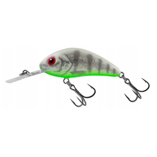 wobler Salmo Rattlin Hornet 6,5cm Floating - Ghost Perch