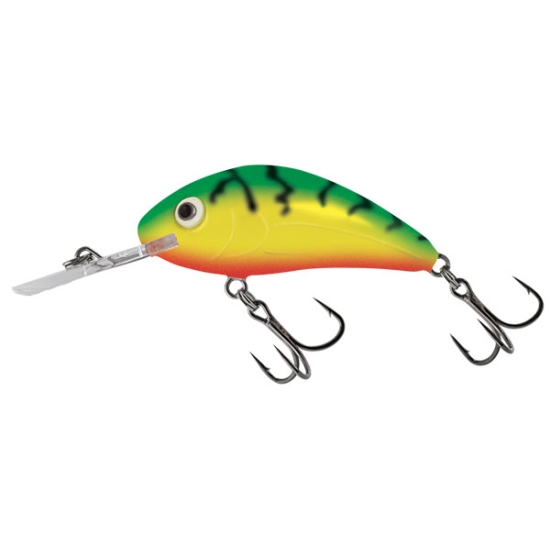 wobler Salmo Rattlin Hornet 6,5cm Floating - Green Tiger