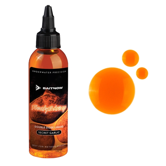 BaitNow liquid Double Dose Freaky Shrimp
