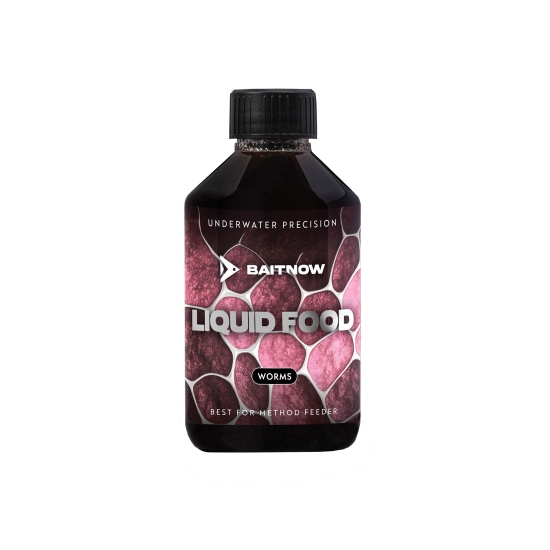 LIQUID METHOD FEEDER - LIQUID FOOD WORMS 250ml