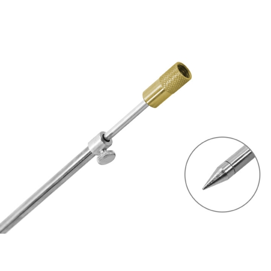 DELPHIN Podpórka wędkarska stalowa 50-90cm