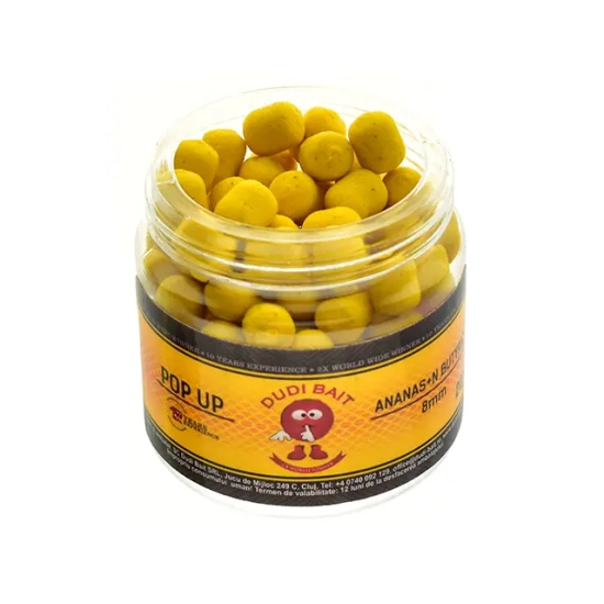 Dudi Bait Pop-up Pineapple+Nbutyric Acid 8mm