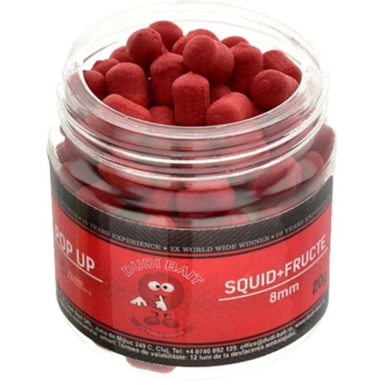 Dudi Bait Pop-up Squid & Fruits 8mm (dumbels)