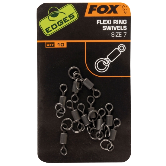 FOX Flexi Ring Swivel Size 7 10szt