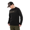 FOX Long Sleeve Black/Camo T-Shirt rozm. M