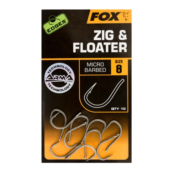 FOX haczyki ZIG & FLOATER 6 / 10 szt.