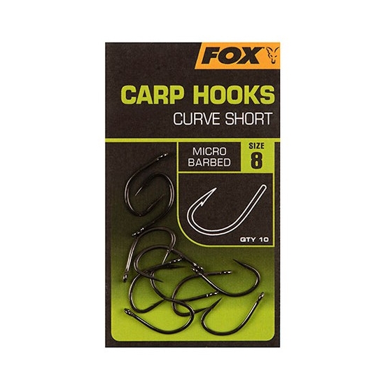 FOX haczyki CURVE SHANK SHORT #4 - 10szt