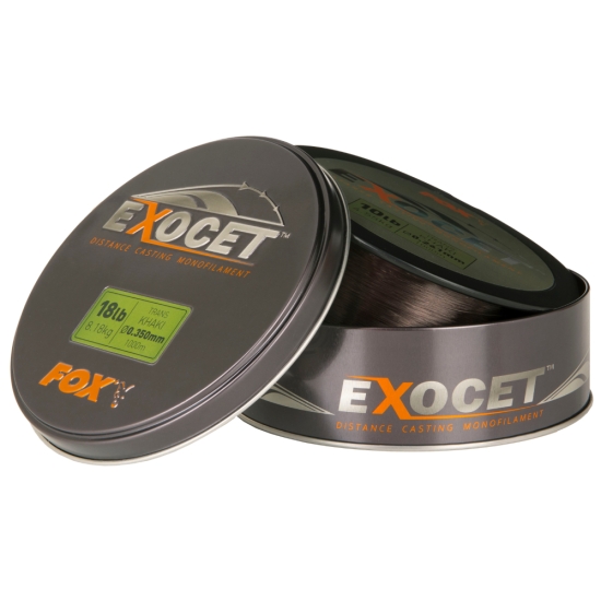 FOX Exocet Mono Trans Khaki 23LBS 0,40mm 1000m