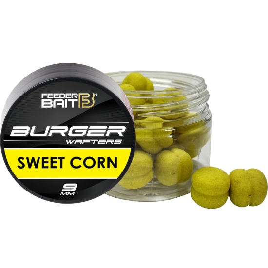 Feeder Bait Burger Wafters - Sweet Corn