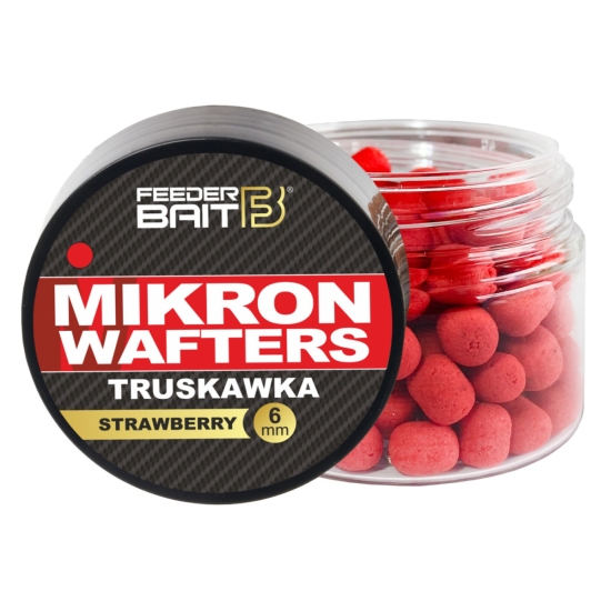 Feeder Bait Wafters Mikron Truskawka