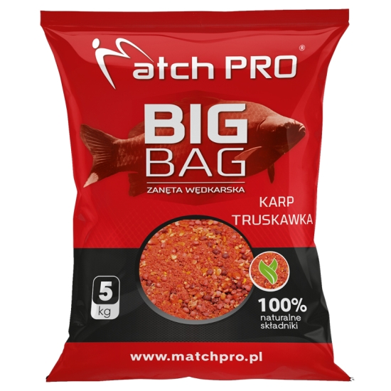 Match Pro Zanęta BIG BAG KARP TRUSKAWKA 5kg