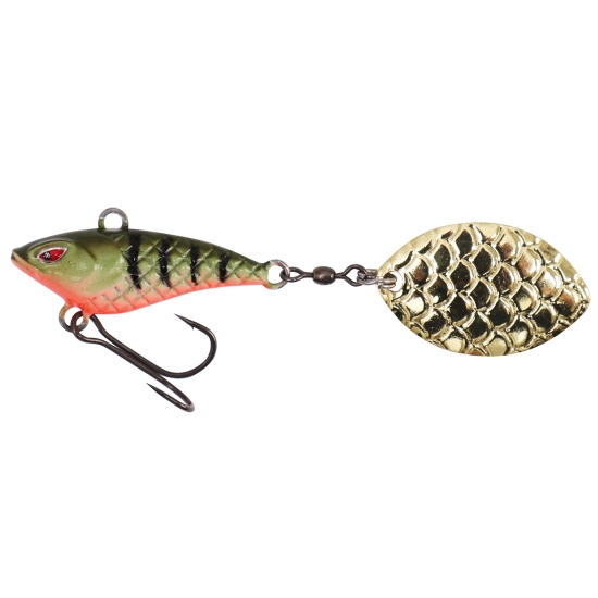 Wirujący ogonek Mikado M-Tail 5,5cm Hot Perch