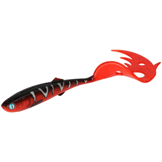 Mikado Sicario Pike Tail 14cm Red Tiger