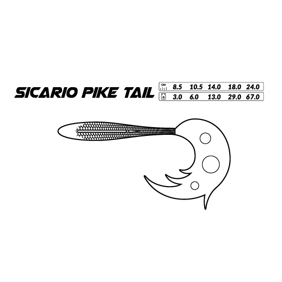 Mikado Sicario Pike Tail