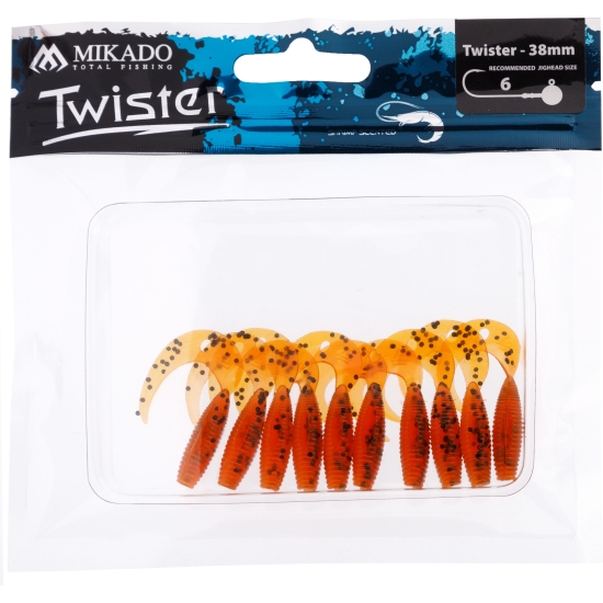 mikado twister przynęta na okonie