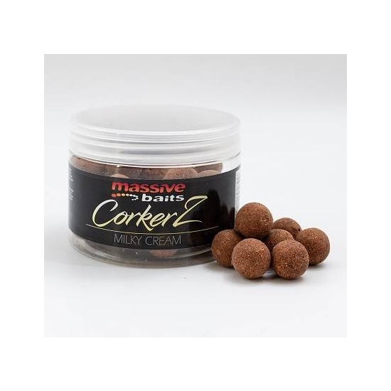 Massive Baits Corkerz Milky Cream 22mm