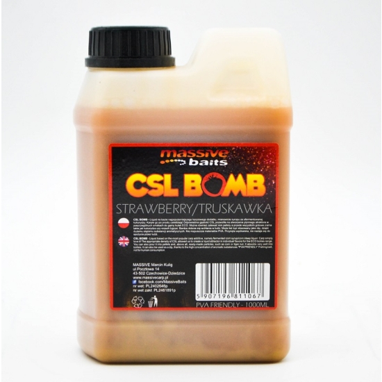 Massive Baits CSL Boomb truskawka