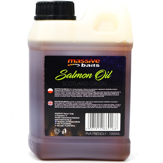 Massive Baits Liquid's Scottish Salmon Oil