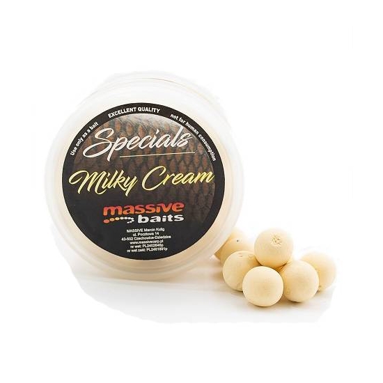 Massive Baits Pop-Up's Milky Cream