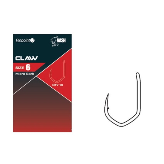 NASH haczyki CLAW 4/10 sztuk