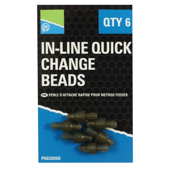 PRESTON Łączniki IN-LINE Quick Change Beads S 5szt