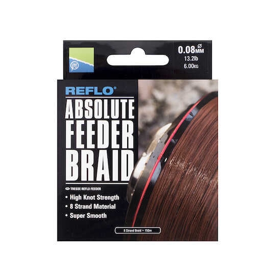 Preston Absolute Feeder Braid 0.10mm