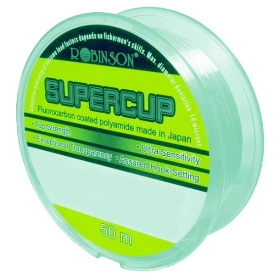 ROBINSON fluorocarbon SUPERCUP 50m 0,147mm