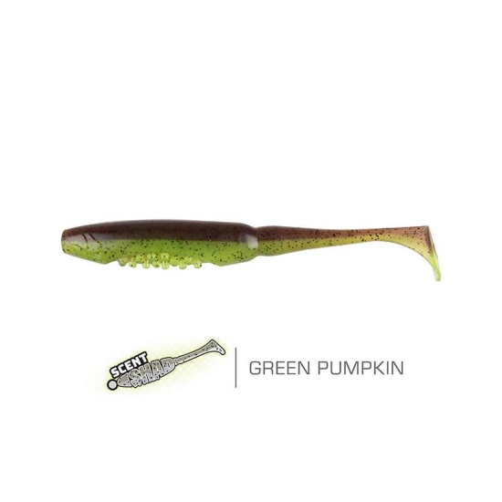 Rage Scent Shad Green Pumpkin