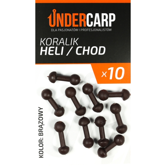 UnderCarp Koralik Heli/ Chod brązowy