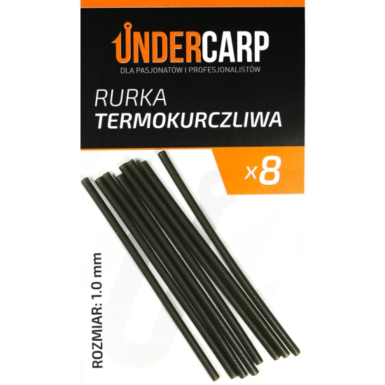 UnderCarp Rurka termokurczliwa zielona 1 mm