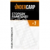 UnderCarp Stopery parasolki – przezroczyste 20 sztuk