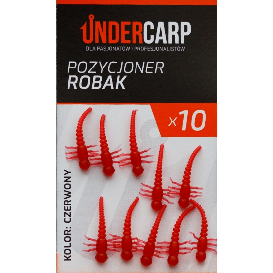 UnderCarp Pozycjoner Robak – czerwony