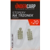 UnderCarp Stopery na trzonek haczyka-zielony