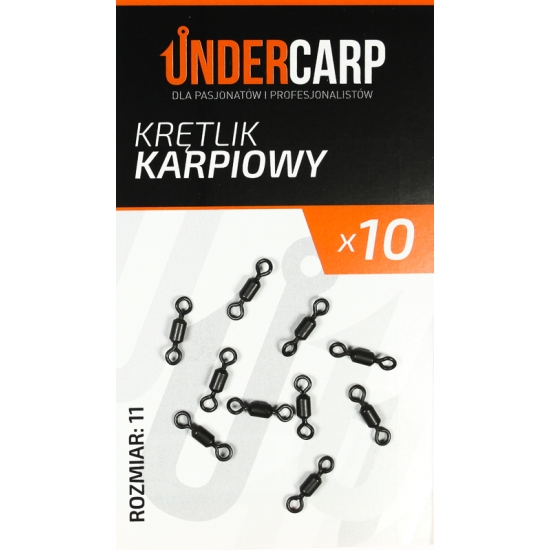 UnderCarp Krętlik karpiowy 11  / 10szt.