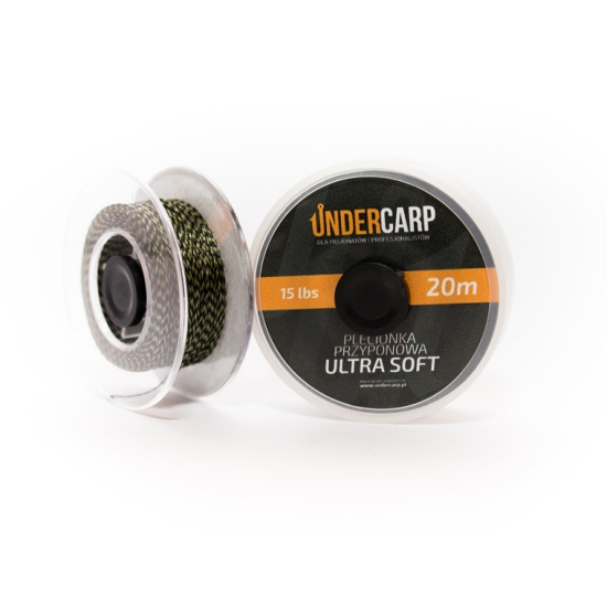 UnderCarp ULTRA SOFT 20 m/15 lbs  - zielony