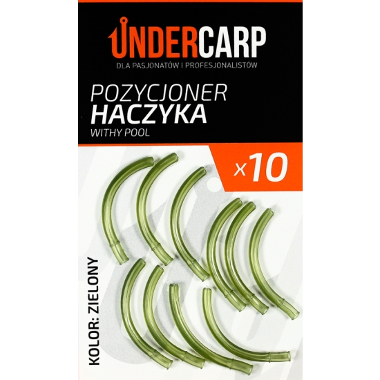 UnderCarp Pozycjoner haczyka Withy Pool - zielony  / 10szt.