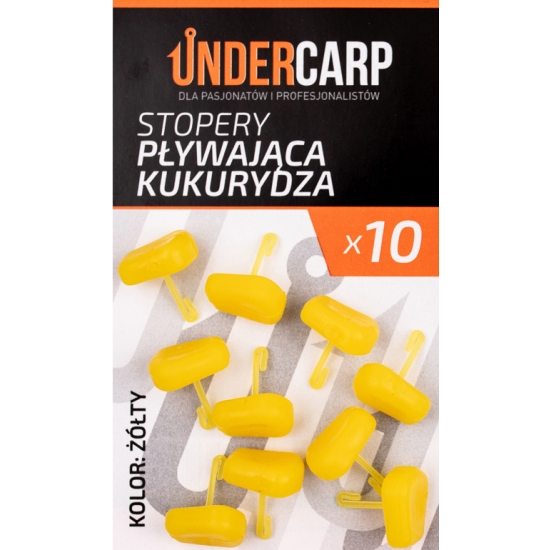 UnderCarp Stopery pływająca kukurydza – żółte
