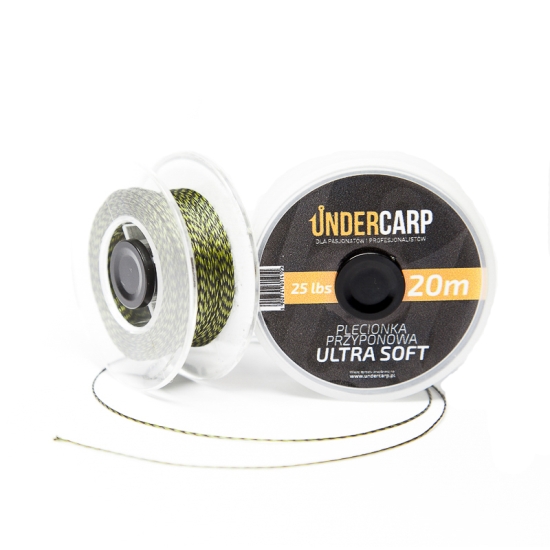 UnderCarp ULTRA SOFT 20 m/25 lbs  - zielony