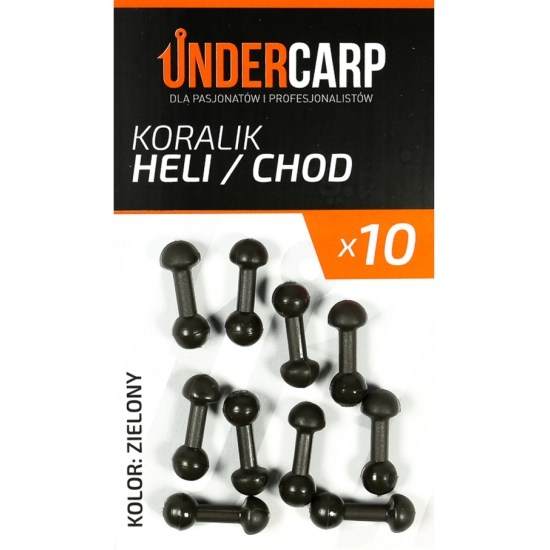 UnderCarp Koralik Heli/ Chod zielony